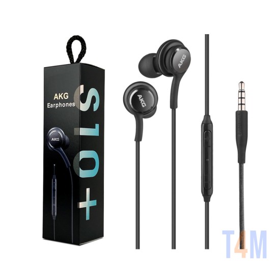AURICULARES SAMSUNG GALAXY S10+ TUNED BY AKG 3.5MM JACK NEGRO